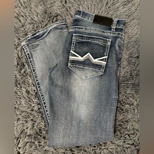 true luck bootcut denim jeans